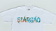 Siargao Tropical Waves White Short Sleeve Crew T-Shirt