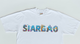 Siargao Ocean Harmony White Cotton Short Sleeve Crew T-Shirt