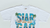 Siargao Tropical Waves White Cotton Short Sleeve Crew T-Shirt Souvenir