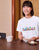 Siargao Underwater Escape White Cotton Short Sleeve Crew T-Shirt Souvenir