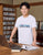 Sohoton Coral Symphony White Cotton Short Sleeve Crew T-Shirt Souvenir