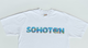 Sohoton Ethereal Waters White Cotton Short Sleeve Crew T-Shirt