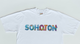 Sohoton Coral Bliss White Cotton Short Sleeve Crew T-Shirt